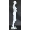 USED contemporary Style Egg Head Female Mannequin -SFW48E-WT