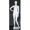 USED contemporary Style Egg Head Female Mannequin -SFW48E-WT