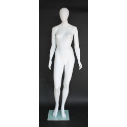 used Contemporary Style Egg Head Female Mannequin -SFW52E-WT