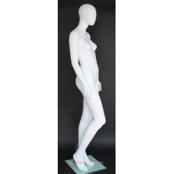 used Contemporary Style Egg Head Female Mannequin -SFW52E-WT