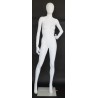 used contemporary Style Egg Head Female Mannequin -SFW53E-WT