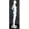 used contemporary Style Egg Head Female Mannequin -SFW53E-WT