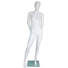 USED white Egg Head Female Mannequin -SFW64E-WT