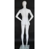 USED Contemporary Style Egg Head Female Mannequin -SFW66E-WT