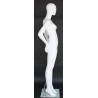 USED Contemporary Style Egg Head Female Mannequin -SFW66E-WT