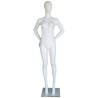 USED Contemporary Style Egg Head Female Mannequin -SFW66E-WT