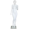 USED White Egg Head Female Mannequin -SFW68E-WT