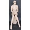 USED Female Sitting Mannequin with face make up front look -SFW42-FT