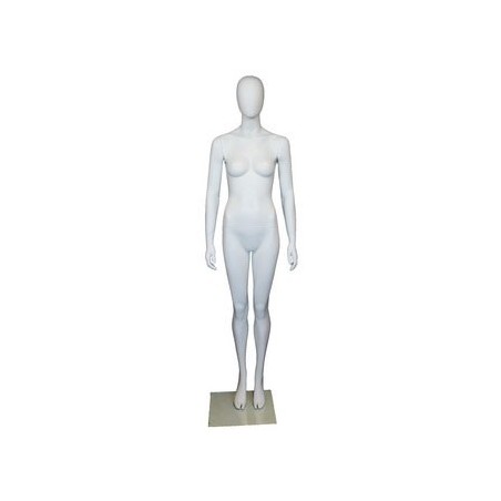 Egg shell head female mannequin- SFW22E-WT