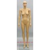 Full Body Face Makeup Skintone standing Female Mannequin SFS83-FT