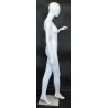 Contemporary Modern Style Female Mannequin cross leg -SFW25E-WT