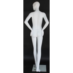 Modern Style Abstract Face Female Mannequin -SFW30E-WT