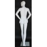 Modern Style Abstract Face Female Mannequin -SFW30E-WT