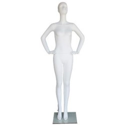 Modern Style Abstract Face Female Mannequin -SFW31E-WT