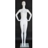 Modern Style Abstract Face Female Mannequin -SFW31E-WT