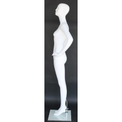 Modern Style Abstract Face Female Mannequin -SFW31E-WT