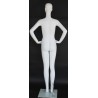 Modern Style Abstract Face Female Mannequin -SFW31E-WT