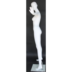 Modern Style Abstract Face Female Mannequin -SFW32E-WT