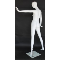 Modern Style Abstract Face Female Mannequin -SFW32E-WT