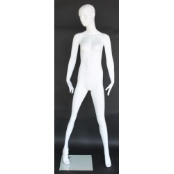 Modern Style Abstract Face Female Mannequin -SFW33E-WT