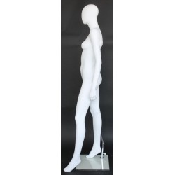 Contemporary Style Egg Head Female Mannequin -SFW39E-WT