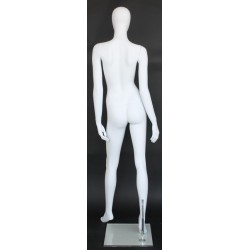 Contemporary Style Egg Head Female Mannequin -SFW39E-WT