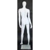 Contemporary Style Egg Head Female Mannequin -SFW39E-WT