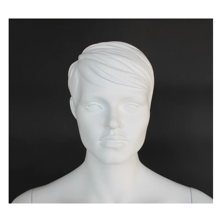 PLUS-6 WT Featured Face Matte White Plus size Female Mannequin | NYC Display