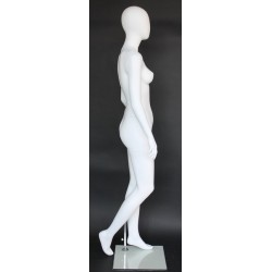 Contemporary Style Egg Head Female Mannequin -SFW40E-WT