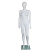 Contemporary Style Egg Head Female Mannequin -SFW42E-WT