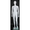 Contemporary Style Egg Head Female Mannequin -SFW42E-WT