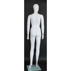 Contemporary Style Egg Head Female Mannequin -SFW42E-WT