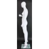 Contemporary Style Egg Head Female Mannequin -SFW44E-WT