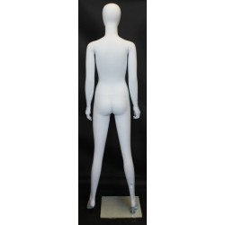 Contemporary Style Egg Head Female Mannequin -SFW49E-WT