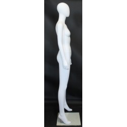 Contemporary Style Egg Head Female Mannequin -SFW49E-WT