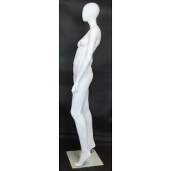 Contemporary Style Egg Head Female Mannequin -SFW50E-WT