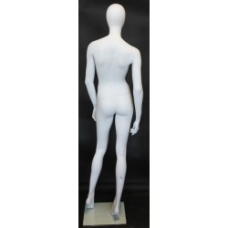 Contemporary Style Egg Head Female Mannequin -SFW50E-WT