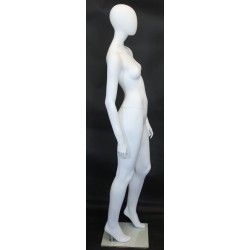 Contemporary Style Egg Head Female Mannequin -SFW50E-WT