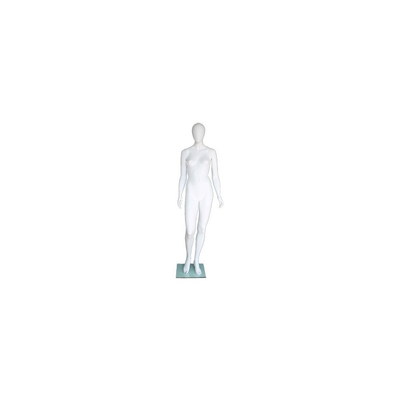 Contemporary Style Egg Head Female Mannequin -SFW52E-WT