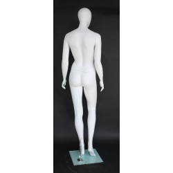 Contemporary Style Egg Head Female Mannequin -SFW52E-WT