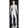 Contemporary Style Egg Head Female Mannequin -SFW55E-WT