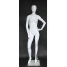 Contemporary Style Egg Head Female Mannequin -SFW57E-WT