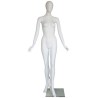 Contemporary Style Egg Head Female Mannequin -SFW59E-WT