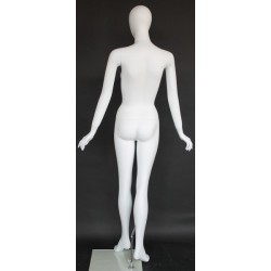 Contemporary Style Egg Head Female Mannequin -SFW59E-WT