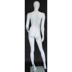 Contemporary Style Egg Head Female Mannequin -SFW60E-WT