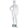 Contemporary Style Egg Head Female Mannequin -SFW62E-WT