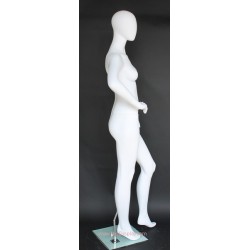 Contemporary Style Egg Head Female Mannequin -SFW62E-WT