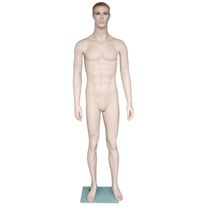 SFM72-FT - 5 ft 10 in Realistic Male Mannequin Small Size with Face make up | NYC Display