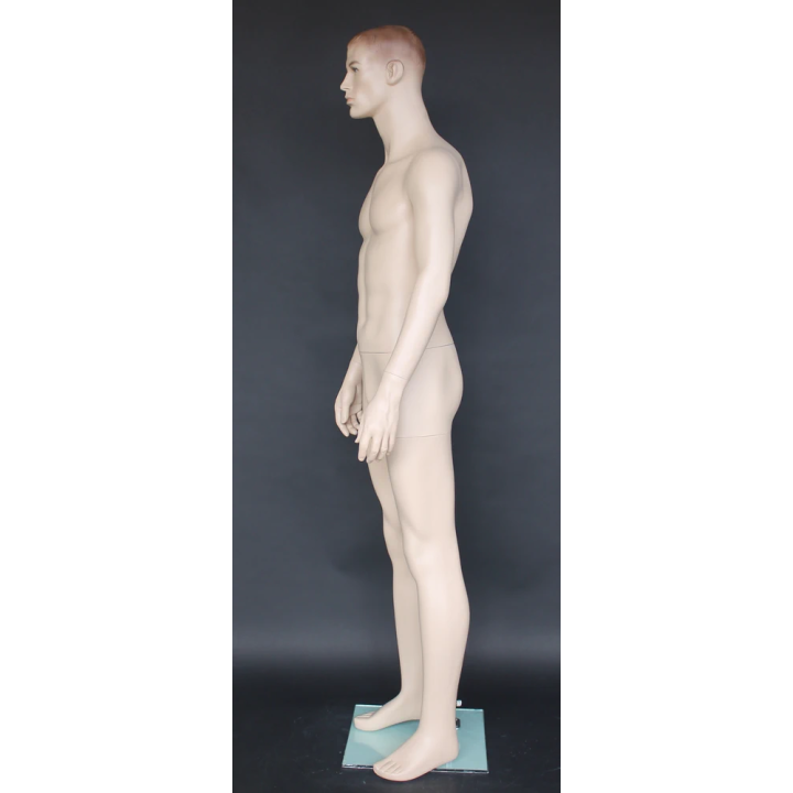 SFM72-FT - 5 ft 10 in Realistic Male Mannequin Small Size with Face make up | NYC Display