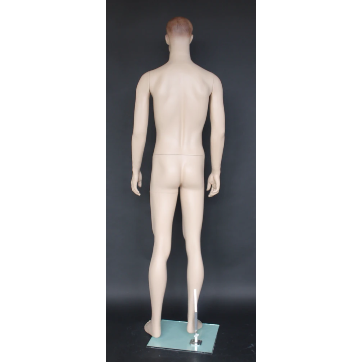 SFM72-FT - 5 ft 10 in Realistic Male Mannequin Small Size with Face make up | NYC Display